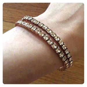 Touchstone Crystal by Swarovski Rose Gold Bracelet